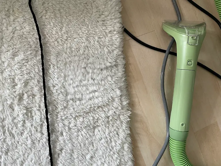 Little Green Rote Beete Fleck nach Reinigung im Test